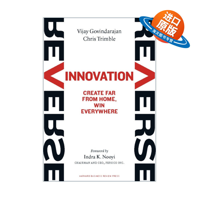 英文原版 Reverse Innovation逆向创新 老牌跨国企业竞争力再造之旅 新兴市场巨头全球扩张路线图 英文版 进口英语原版书籍