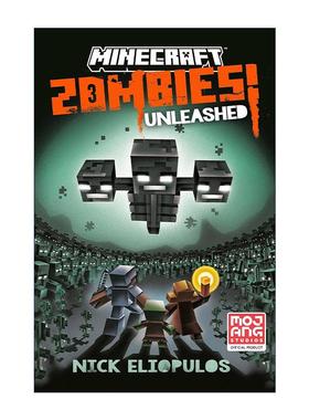 英文原版 Minecraft Zombies Unleashed 我的世界21 僵尸释放 精装官方小说 英文版 进口英语原版书籍