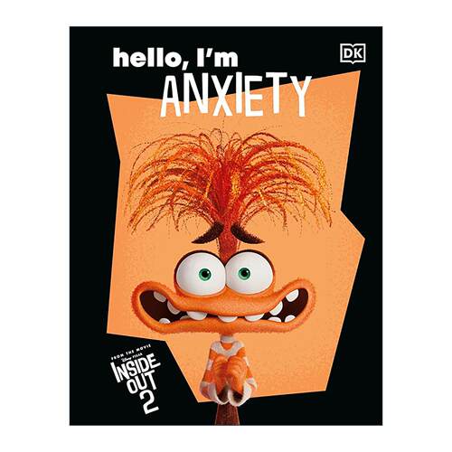 英文原版 Disney Inside Out 2 Hello I'm Anxiety 头脑特攻队2 焦虑 DK儿童情绪管理绘本精装 英文版 进口英语原版书籍