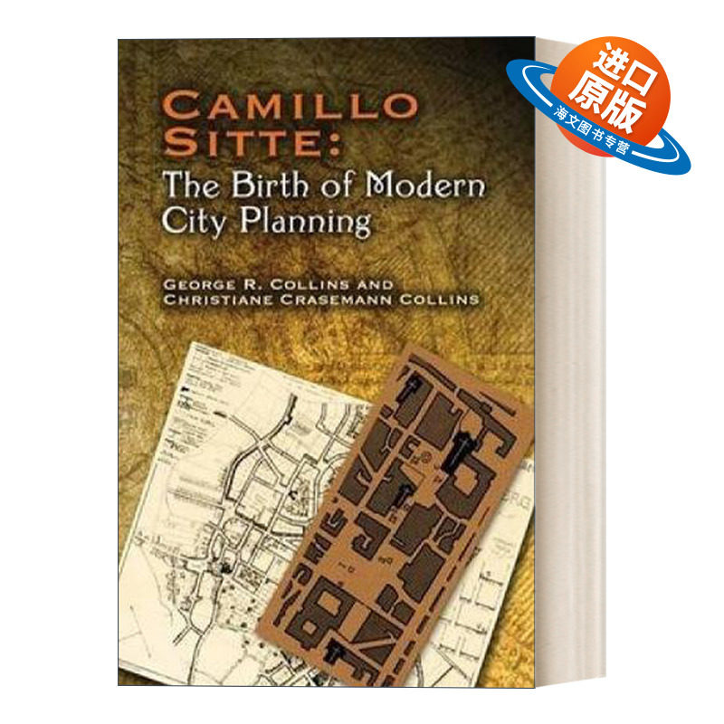 英文原版 Camillo Sitte 卡米洛·西特 现代城市规划的诞生 附1889年奥地利版根据艺术原则的城市规划的译本 进口英语原版书籍