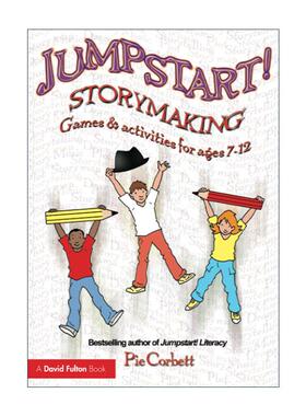 英文原版 Jumpstart! Storymaking 提升写故事 7-12岁儿童游戏与活动 英文版 进口英语原版书籍