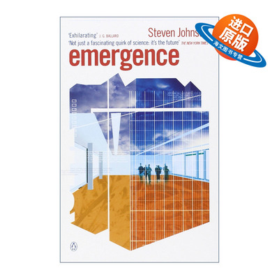 英文原版 Emergence 涌现 蚂蚁 大脑 城市 软件的集合 史蒂文·约翰逊 英文版 进口英语原版书籍