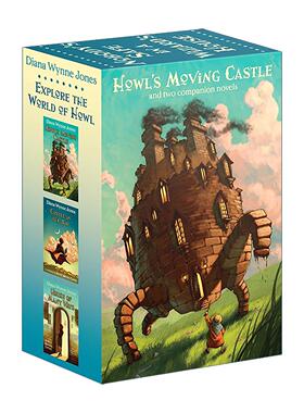 英文原版 World of Howl Boxed Set 哈尔的移动城堡3册盒装 英文版 进口英语原版书籍
