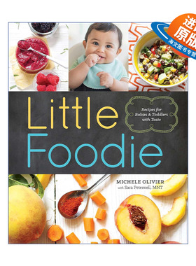 英文原版 Little Foodie 超100道婴儿食谱 英文版 进口英语原版书籍