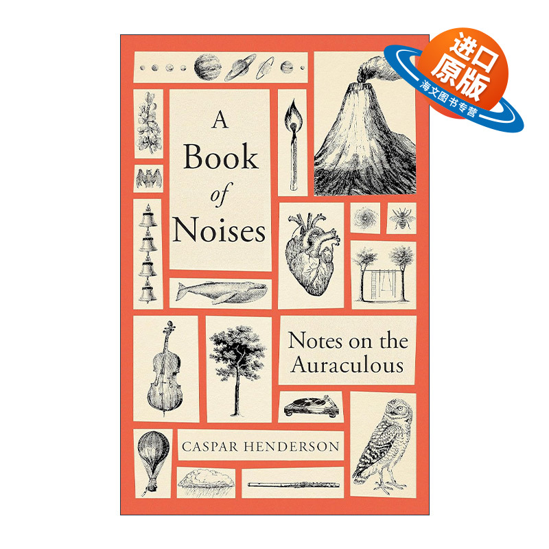 英文原版 A Book of Noises 噪音之书 探索来自宇宙和自然的噪音 卡斯帕·亨德森 精装 英文版 进口英语原版书籍