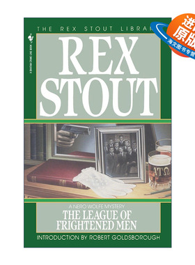 英文原版 The League of Frightened Men (Nero Wolfe) 吓破胆联盟 Rex Stout雷克斯·斯托特 英文版 进口英语原版书籍