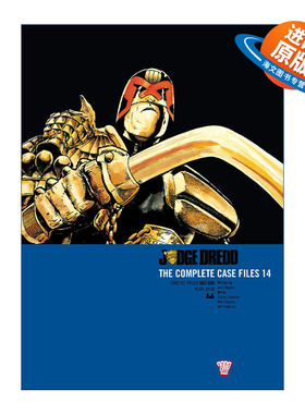 英文原版 Judge Dredd Case File 14 特警判官 漫画合集14 英文版 进口英语原版书籍
