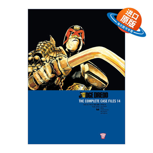 英文原版 Judge Dredd Case File 14 特警判官 漫画合集14 英文版 进口英语原版书籍