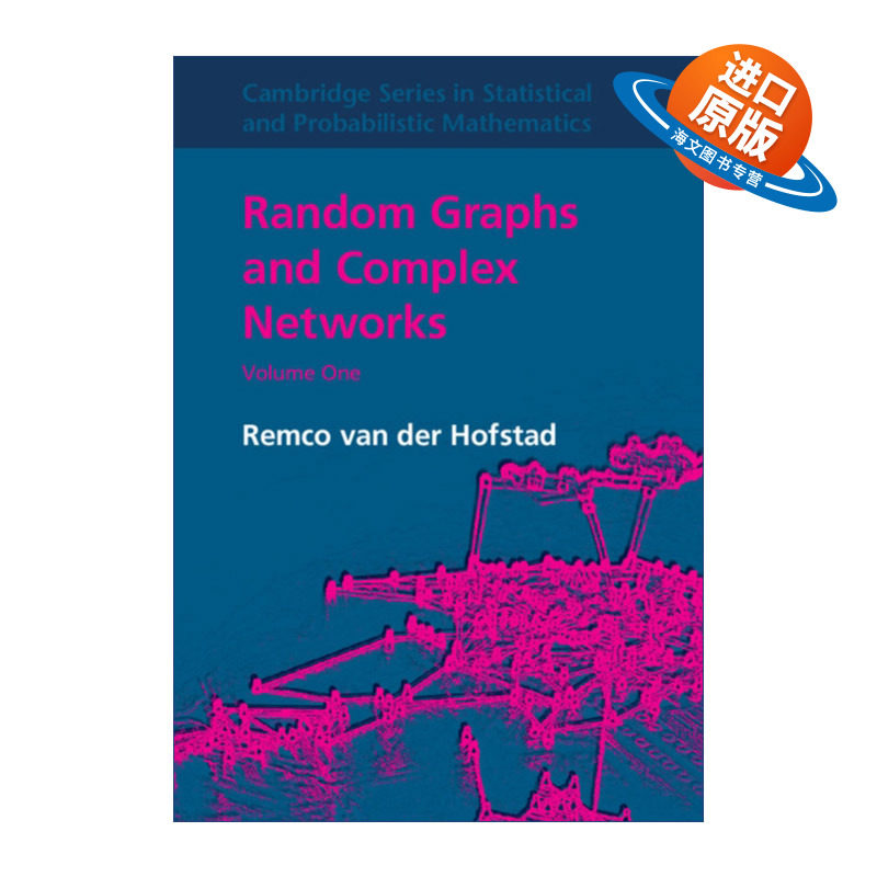 英文原版 Random Graphs and Complex Networks 随机图和复杂网络 剑桥统计与概率数学系列 精装 英文版 进口英语原版书籍