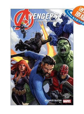 英文原版 Avengers By Jonathan Hickman The Complete Collection Vol.5 复仇者联盟 完整集 卷五 漫威漫画 进口英语原版书籍
