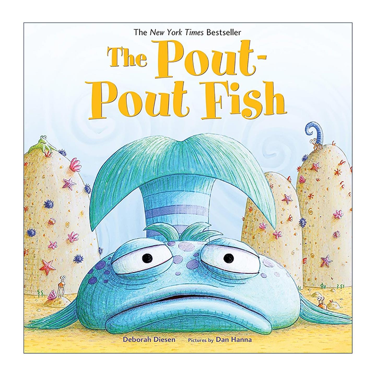 英文原版 Pout-Pout Fish 噘嘴巴的大头鱼 儿童绘本 英文版 进口英语原版书籍