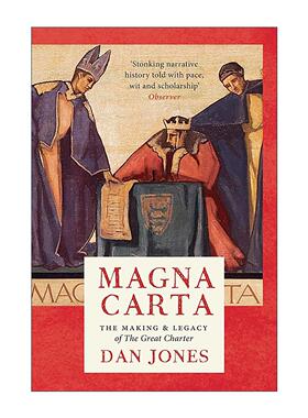 英文原版 Magna Carta 权力之笼 1215年大宪章诞生始末与800年传世神话 丹·琼斯 里程碑文库系列 英文版 进口英语原版书籍