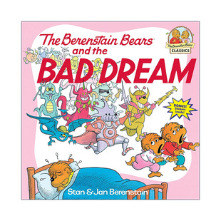 博恩熊和噩梦 英文原版 英文版 Dream 进口英语原版 The 绘本3 书籍 Bears Berenstain the 贝贝熊 7岁 Bad and