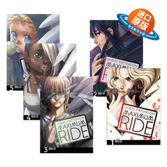 英文原版 Maximum Ride Manga Volume1-5 极速飞行5册 漫画小说 英文版 进口英语原版书籍