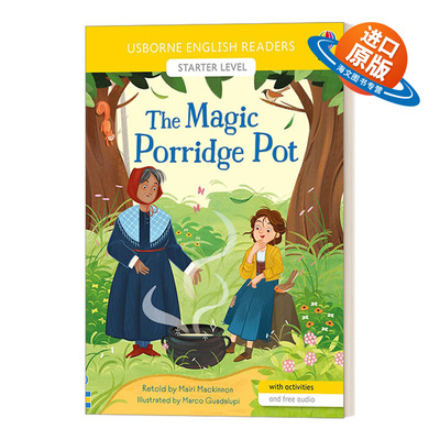 英文原版 English Readers Starter Level1 The Magic Porridge Pot 分级阅读入门级 神奇的粥锅 英文版 进口英语原版书籍