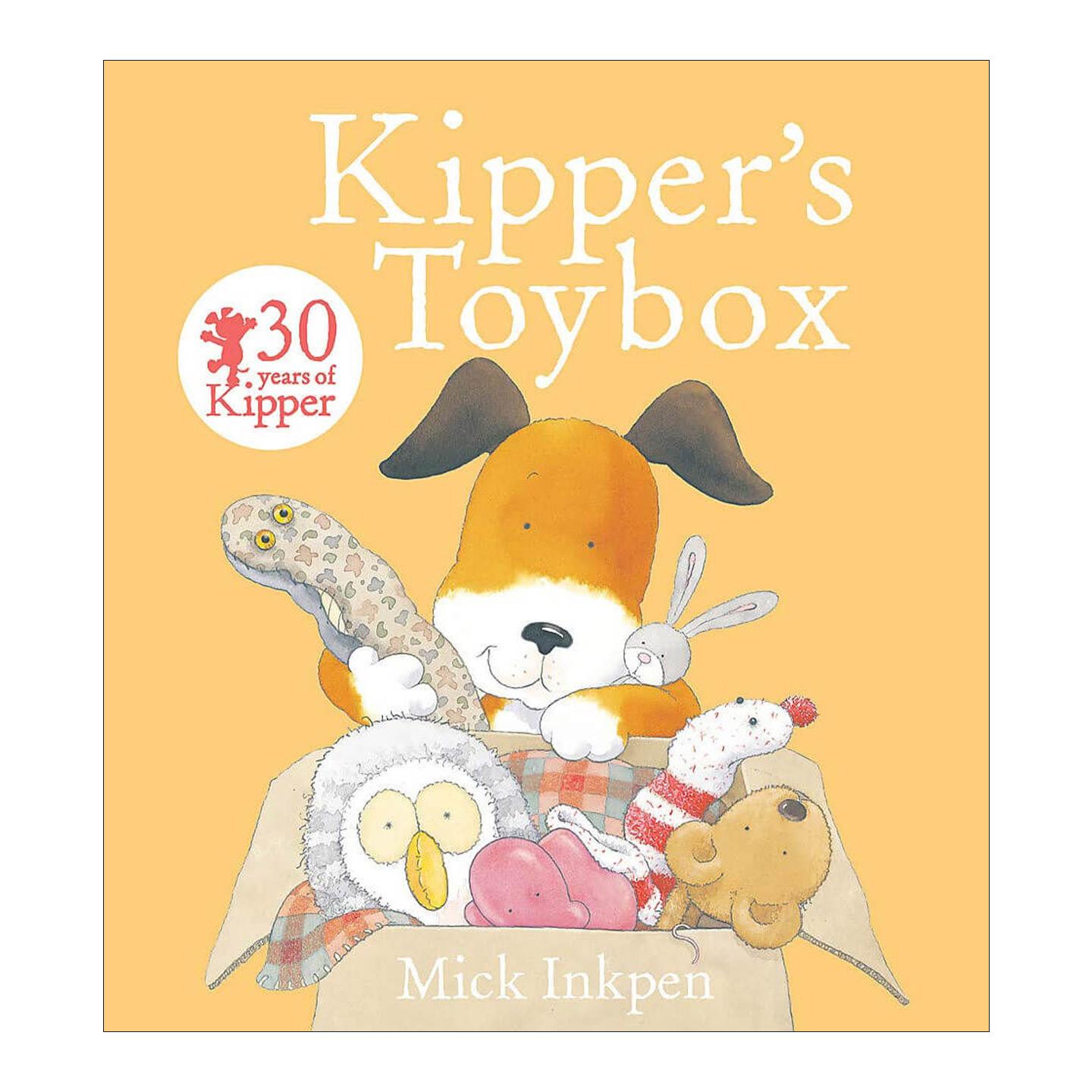 英文原版 Kipper's Toybox 小狗奇普的玩具箱 儿童启蒙认知绘本 廖彩杏书单 凯特·格林纳威大奖得主 Mick Inkpen进口英语原版书籍