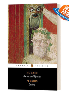 英文原版 The Satires of Horace and Persius 贺拉斯 佩尔西乌斯 讽刺作品 黑经典 英文版 进口英语原版书籍