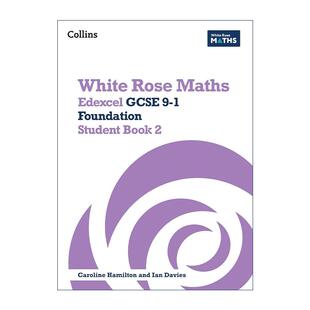 英文原版 Collins White Rose Maths Edexcel GCSE 9-1 Foundation Student Book 2 英文版 进口英语原版书籍