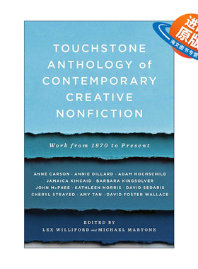 英文原版 Anthology of Contemporary Creative Nonfiction Touchstone1970至2007年非虚构创作选集 英文版 进口英语原版书籍