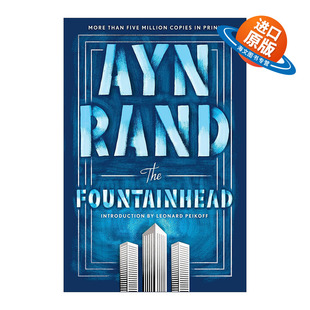 英文原版 The Fountainhead 源泉 Ayn Rand安·兰德 英文版 进口英语原版书籍