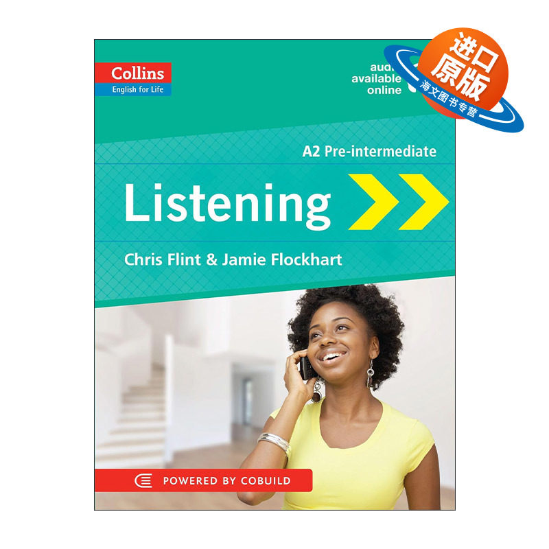 英文原版 Collins English for Life Listening A2 Pre-intermediate 柯林斯生活中的英语 听力 初中级A2 KET考试 进口英语书籍