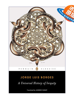 英文原版小说 A Universal History of Iniquity Penguin Classics 恶棍列传 短篇小说集 企鹅经典 英文版 进口英语原版书籍