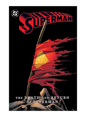英文原版 Superman The Death and Return of Superman Compendium 超人死而复生汇编 DC经典漫画 英文版 进口英语原版书籍