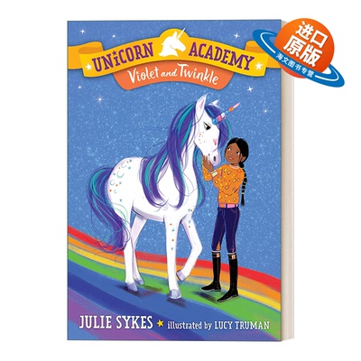 英文原版 Unicorn Academy 11 Violet and Twinkle 独角兽学院系列11 儿童章节桥梁故事书 Lucy Truman 英文版 进口英语原版书籍