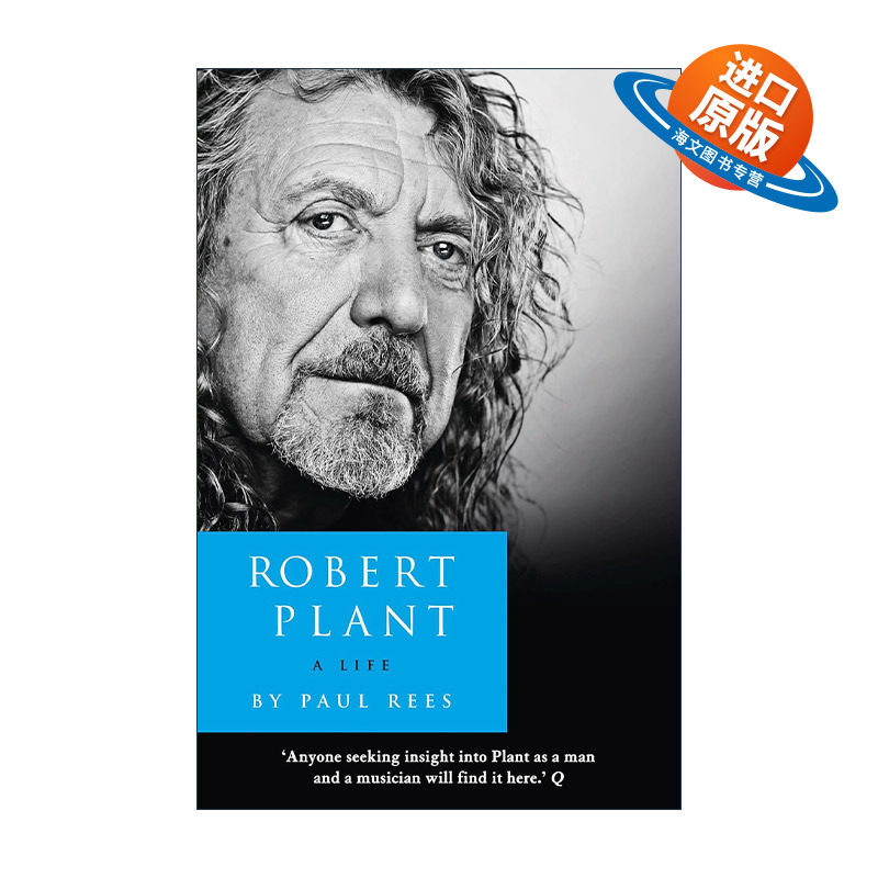 英文原版 Robert Plant a Life 罗伯特·普兰特自传 齐柏林飞艇乐队Led Zeppelin主唱 英文版 进口英语原版书籍