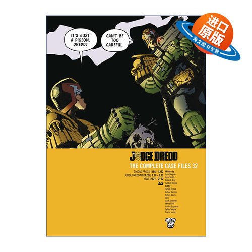 英文原版 Judge Dredd Case Files 32 特警判官 漫画合集32 英文版 进口英语原版书籍