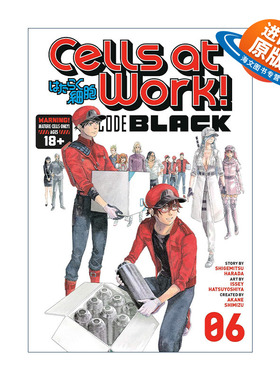 英文原版 Cells at Work Code Black 6 工作细胞 黑色代码6 漫画 英文版 进口英语原版书籍