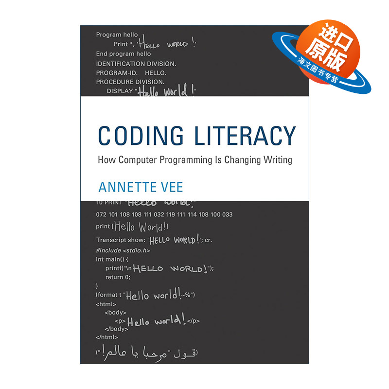 英文原版 Coding Literacy 英文版 进口英语原版书籍