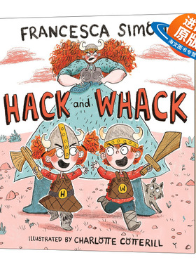 英文原版绘本 Hack and Whack 小小维京人 英文版 进口英语原版书籍儿童外文书