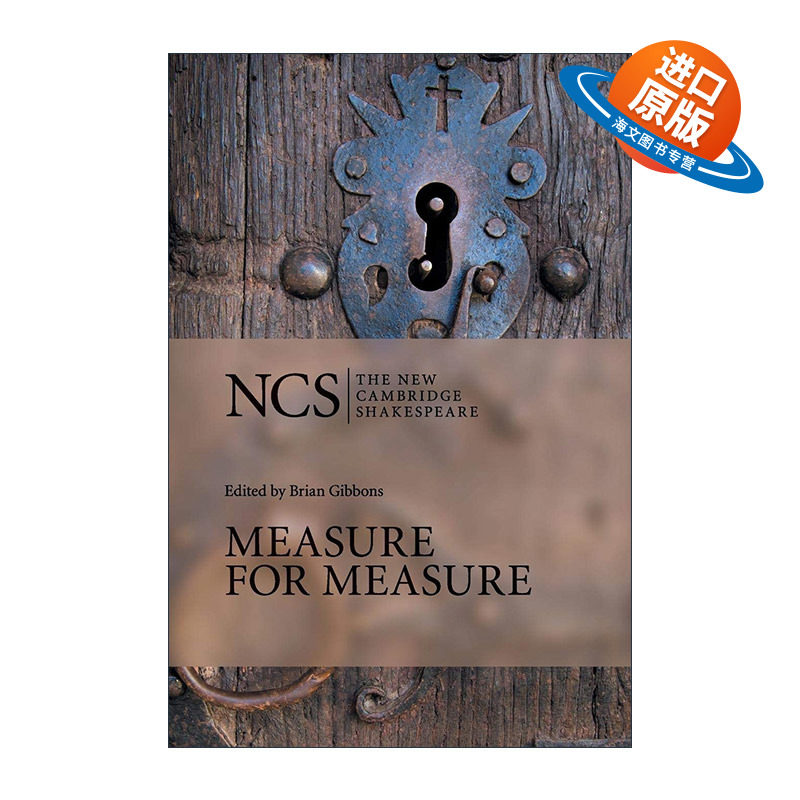 英文原版 Measure for Measure 新编剑桥莎士比亚系列 针锋相对 一报还一报 英文版 进口英语原版书籍