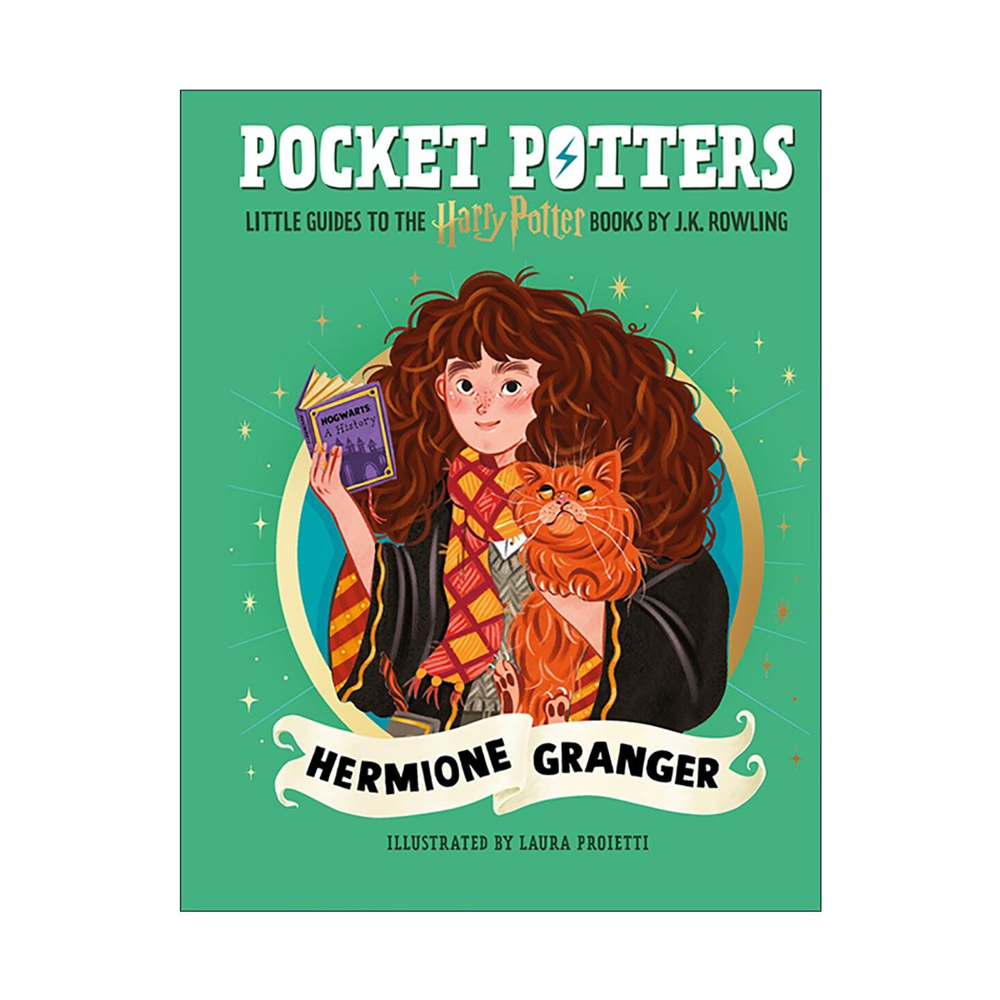 英文原版 Pocket Potters Hermione Granger 哈利波特系列人物漫画小指南 赫敏格兰杰篇 精装彩色插画 英文版 进口英语原版书籍