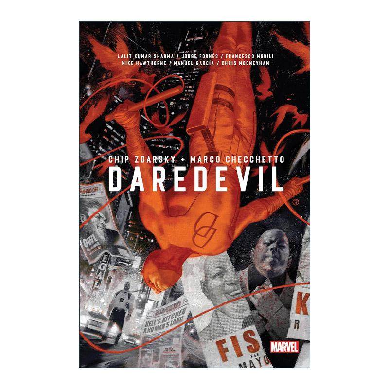 英文原版 Daredevil by Chip Zdarsky Omnibus Vol.1 超胆侠 精选集 卷一 经典精装收藏版 漫威漫画 英文版 进口英语原版书籍