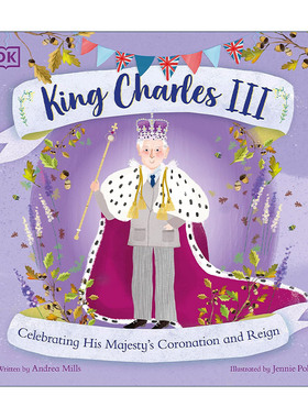 英文原版 King Charles III Celebrating His Majesty's Coronation and Reign 英国查理三世国王 英文版 进口英语原版书籍