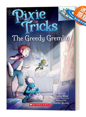 英文原版 Pixie Tricks 2 The Greedy Gremlin 精灵游戏2 英文版 进口英语原版书籍