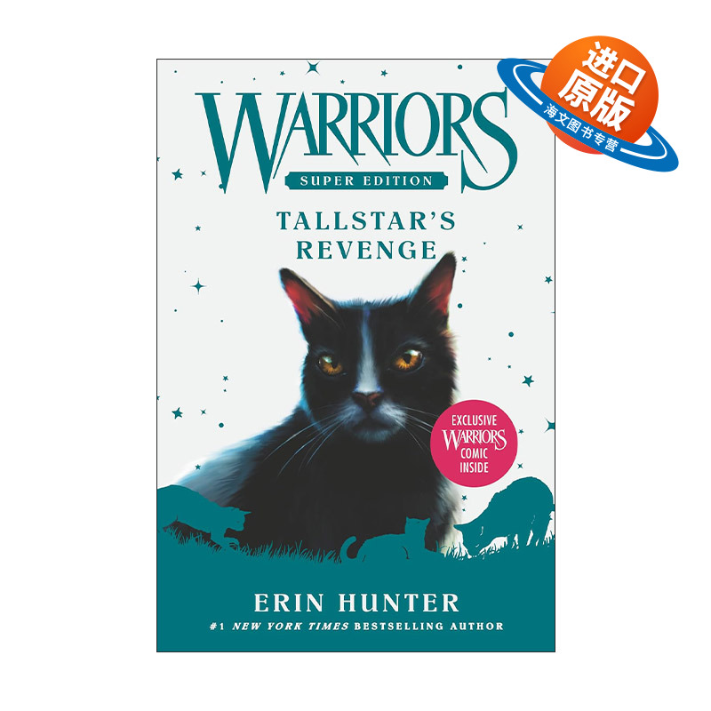 英文原版 Warriors Super Edition Tallstar's Revenge 猫武士外传 高星的复仇 英文版 进口英语原版书籍