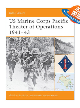 英文原版 US Marine Corps Pacific Theater of Operations 1941–43 二战太平洋战区美国海军1941-43 英文版 进口英语原版书籍