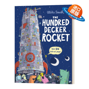 开发想像 The 一百层 英文原版 锻炼观察力脑力 进口英语原版 Decker 英文版 Hundred 书籍儿童外文书 Rocket 亲子互动绘本 火箭