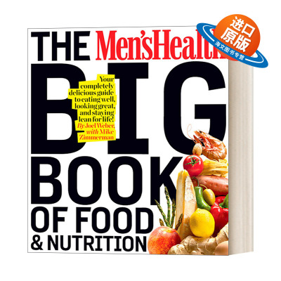 英文原版 The Men's Health Big Book of Food & Nutrition 男性食物与营养的美味健康食谱 保持身材 Joel Weber 英文版 进口英语