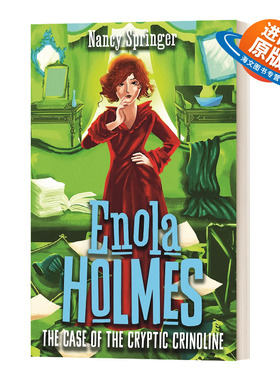 福尔摩斯小姐5 英文原版 Enola Holmes 5 The Case of the Cryptic Crinoline 英文版 进口英语原版书籍儿童外文书