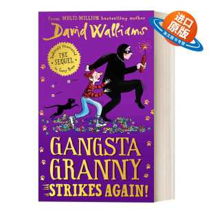 英文原版 Gangsta Granny Strikes Again! 了不起的大盗奶奶又来了  大卫威廉姆斯故事书 英文版 进口英语原版书籍