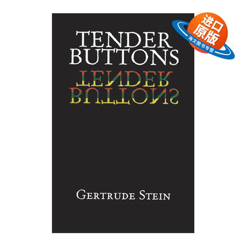 英文原版 Tender Buttons 软纽扣 经典女性小说 Gertrude Stein 英文版 进口英语原版书籍