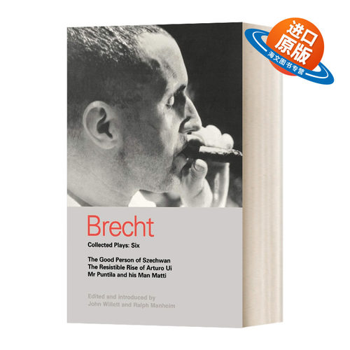 英文原版 Brecht Collected Plays 6 布莱希特戏剧选集6 四川好人 潘蒂拉老爷和他的男仆马狄等 英文版 进口英语原版书籍
