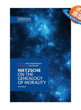 英文原版 Nietzsche On the Genealogy of Morality  and Other Writings 尼采 论道德的谱系及其他著作 剑桥政治思想史文本系列
