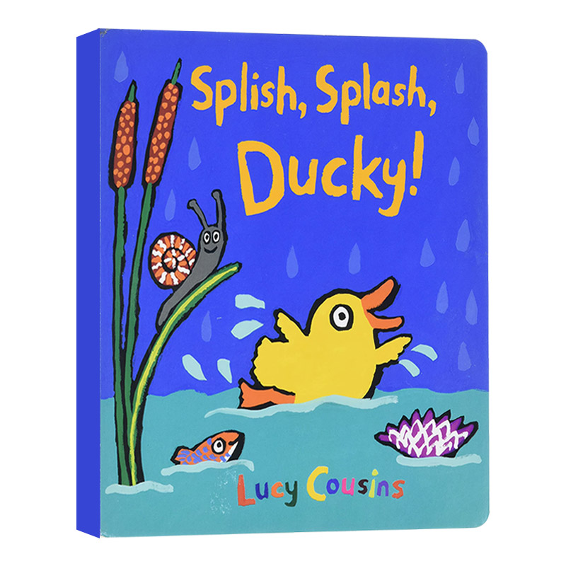 英文原版 Splish, Splash, Ducky! 随着声响