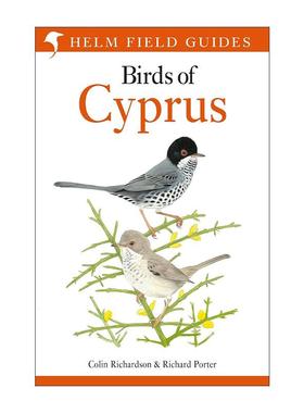 英文原版 Birds of Cyprus 塞浦路斯鸟类图鉴 英文版 进口英语原版书籍