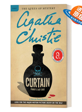 英文原版小说 Curtain Poirot's Last Case 谢幕 波洛的最后一案 阿加莎大侦探波洛系列小说 英文版 进口英语原版书籍